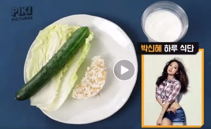 연예인들의 다이어트 식단