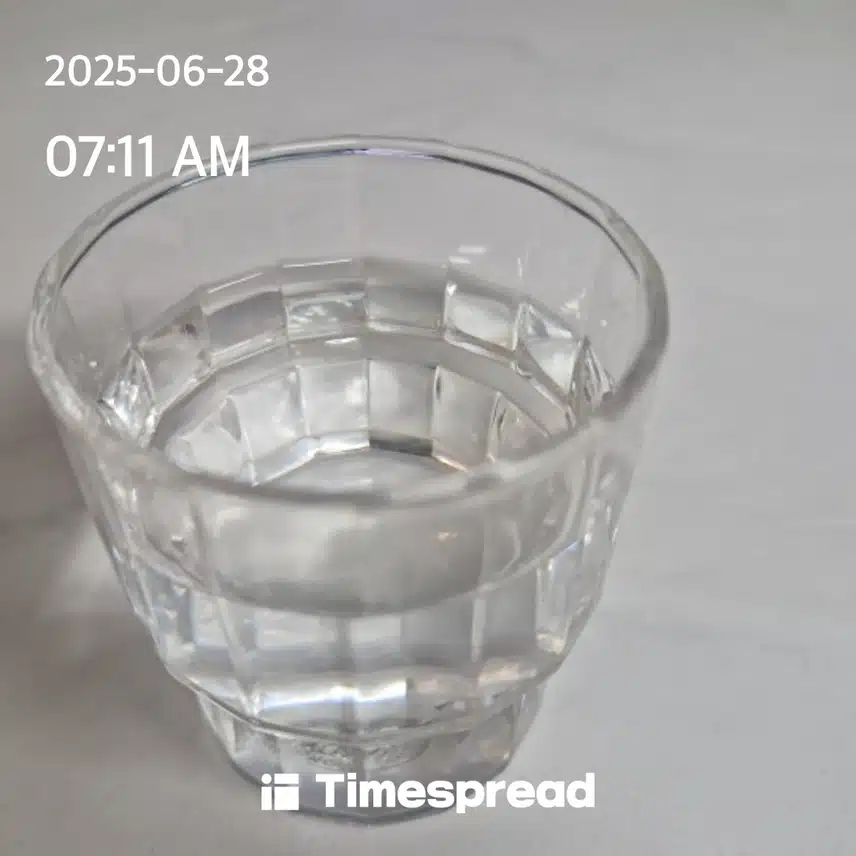 물한잔 합니다..