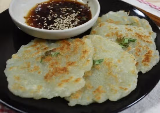 🍇아침운동후 감자전에 시원한 맥주 1캔😄