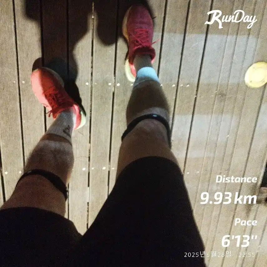 10km 즐겁게 달렸습니다🏃🏻‍♂️