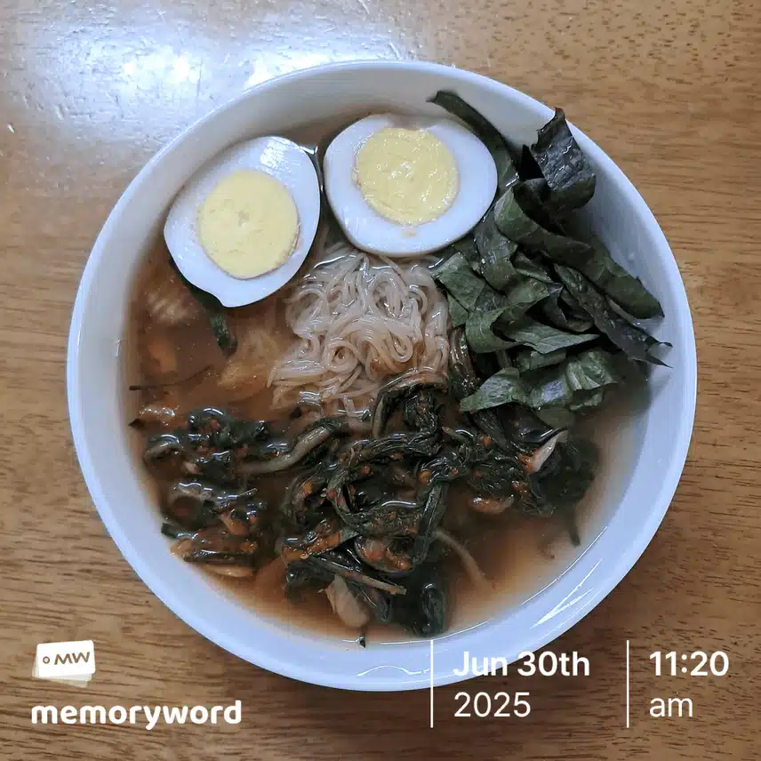 열무 동치미 냉면