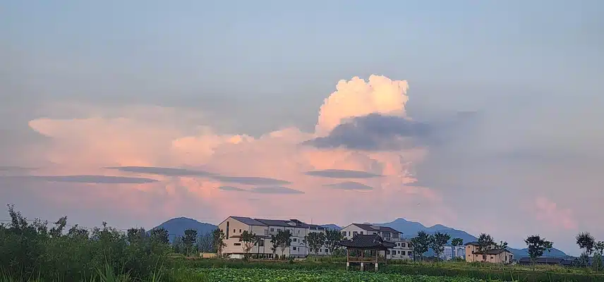 노을 산책