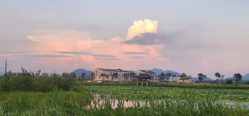 노을 산책