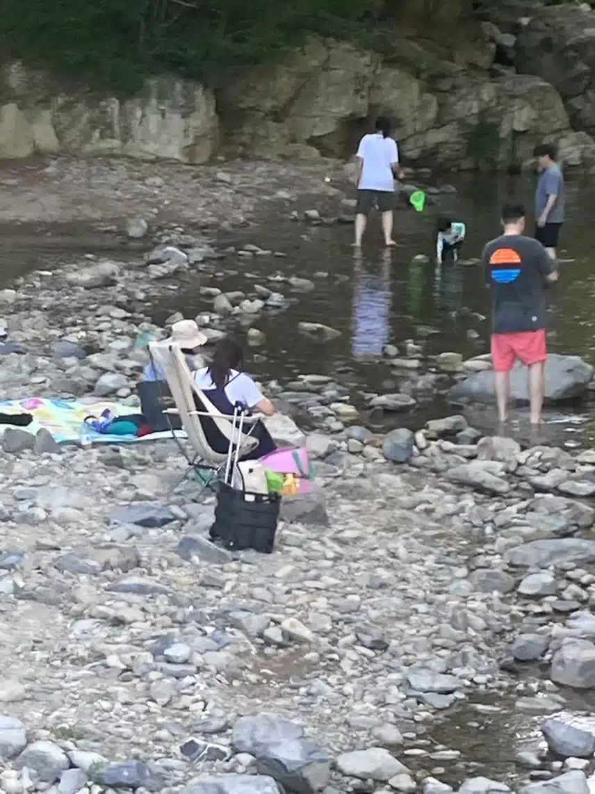 지금 계곡에는