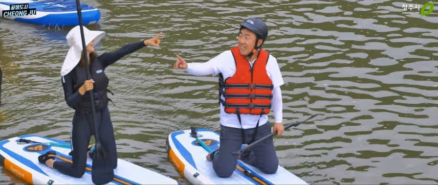 달천에서 수상레저를 즐길 수 있어요