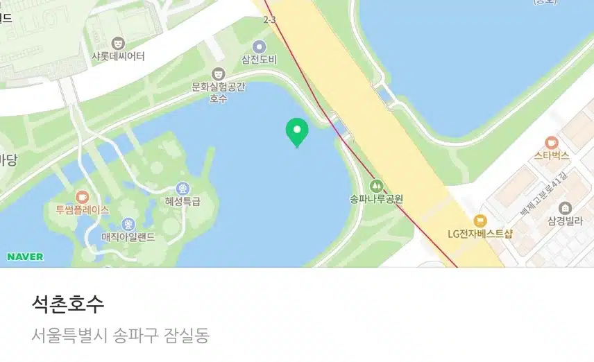 여름 나들이 가까운 석촌호수 어떠신가요?
