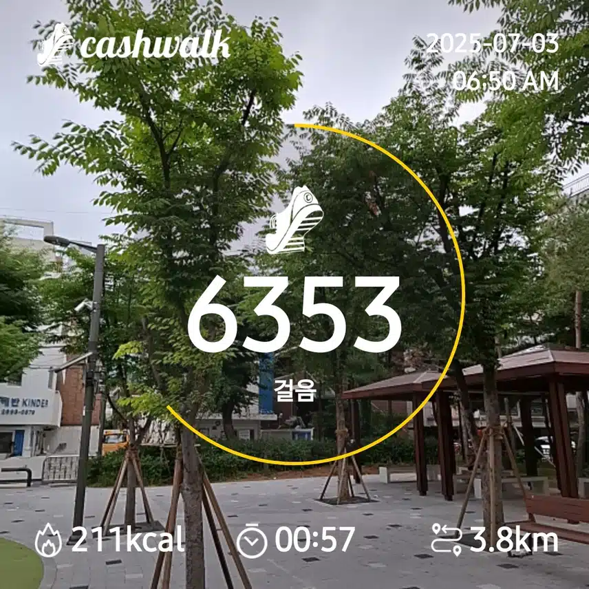6000보 걷기