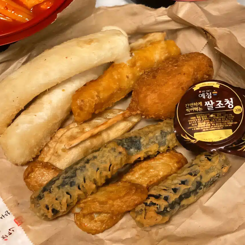 가래떡 떡볶이&가래떡 튀김