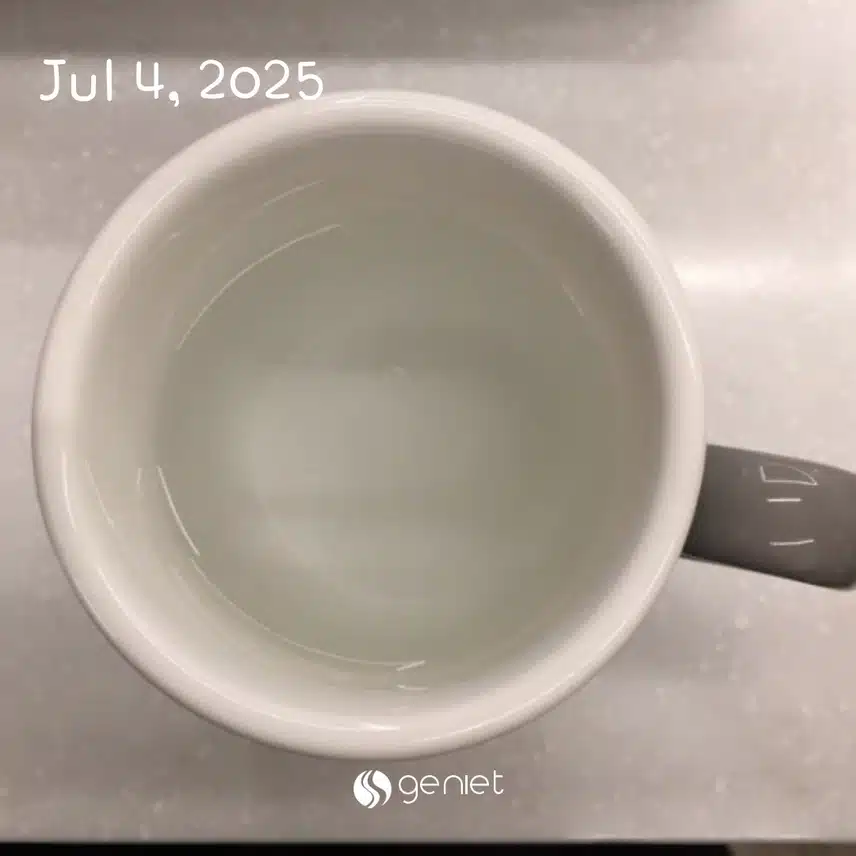 공복 물 한 잔