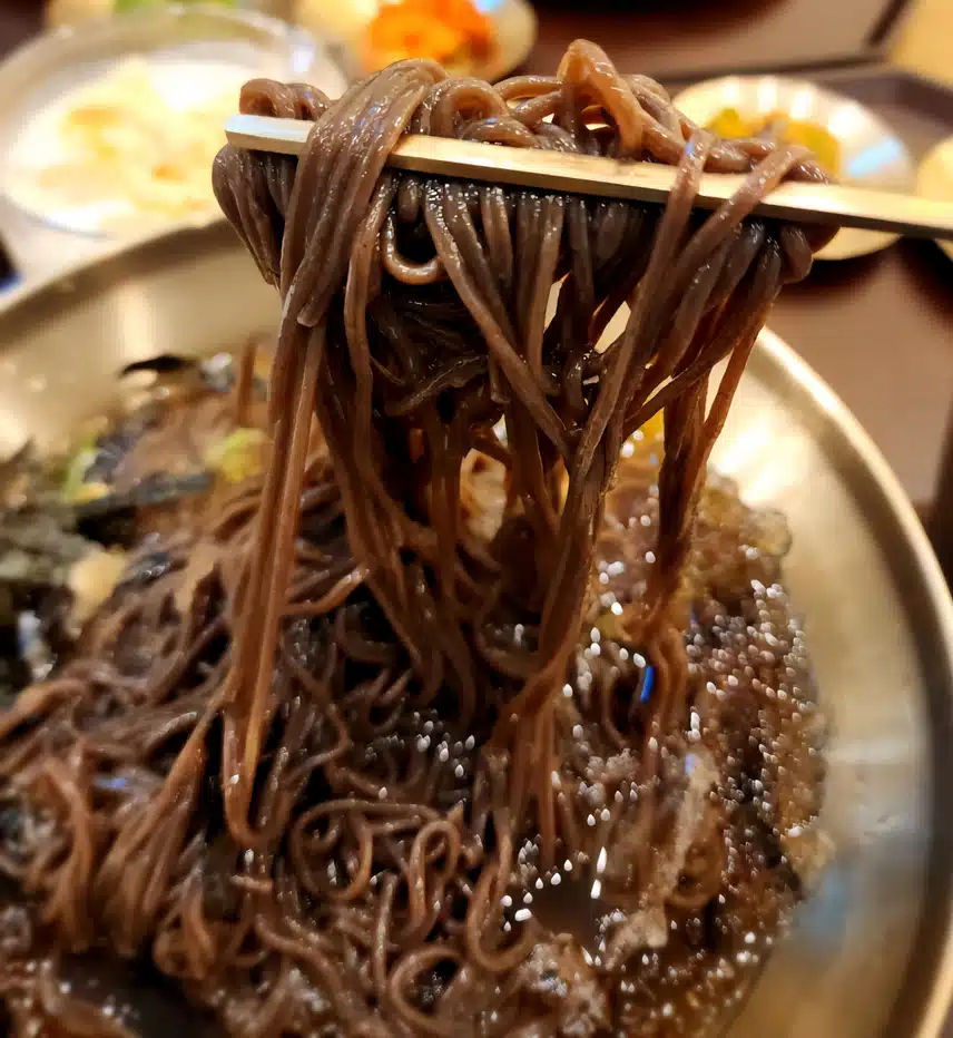 시원한 냉모밀~🥣