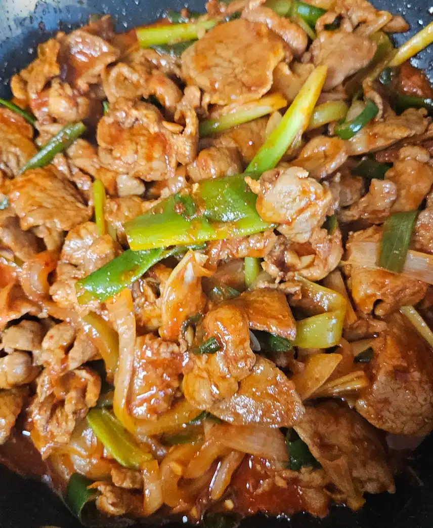 파향 솔솔 불맛 화끈 ~대파 제육볶음 