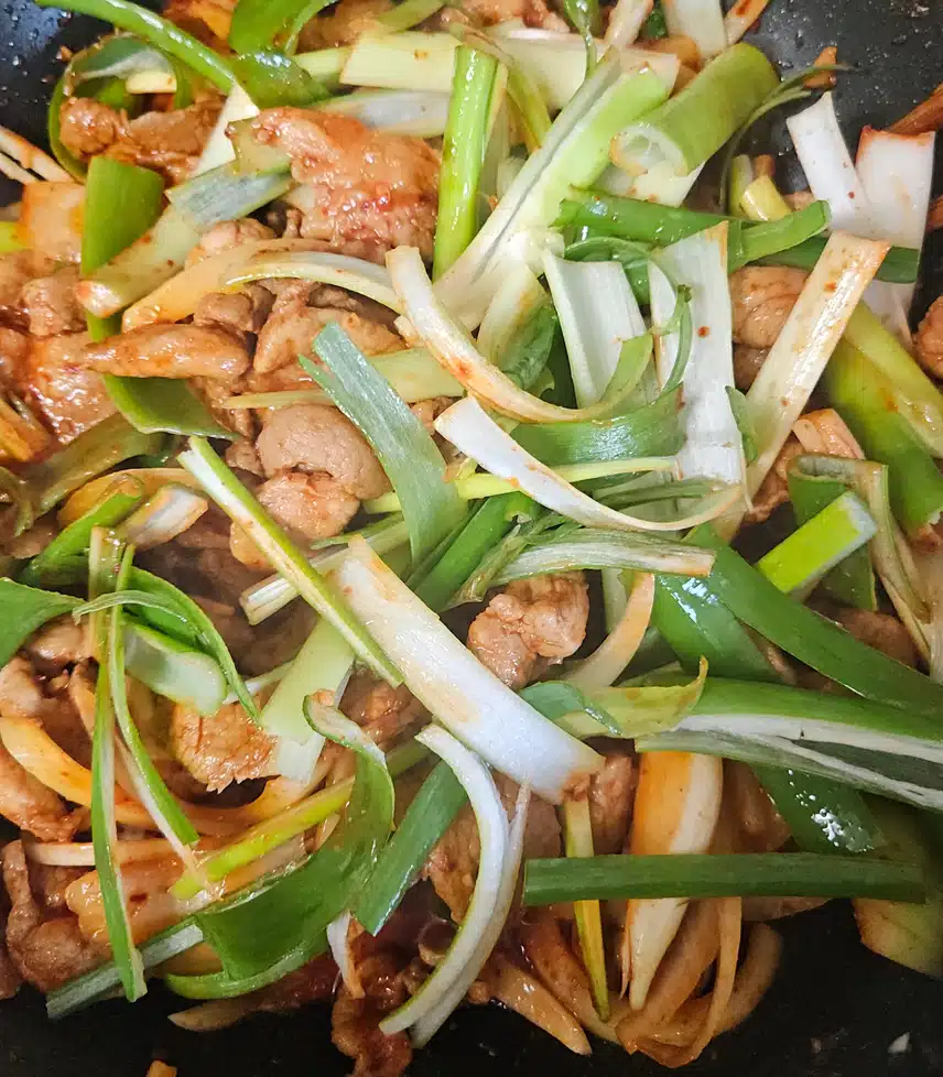 파향 솔솔 불맛 화끈 ~대파 제육볶음 