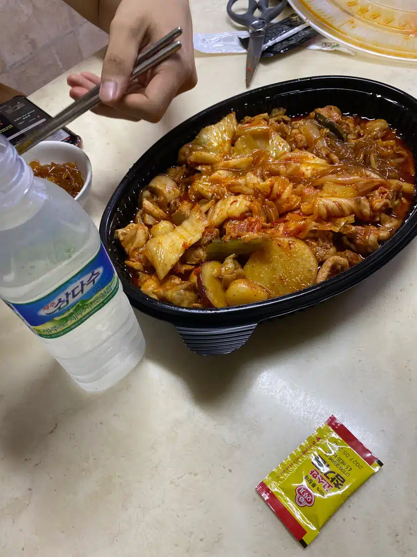 야식과 삼다수