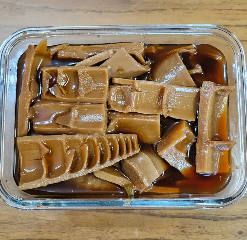 죽순 장아찌 담았네요.⚱️ 