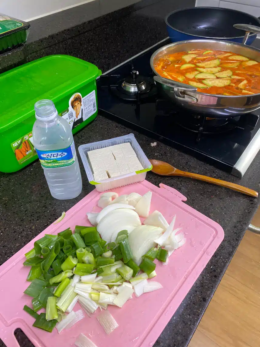 저녁준비 삼다수와함께!