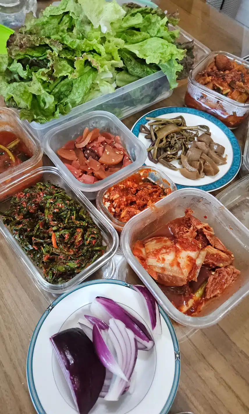 간단한 집밥으로 한 상 