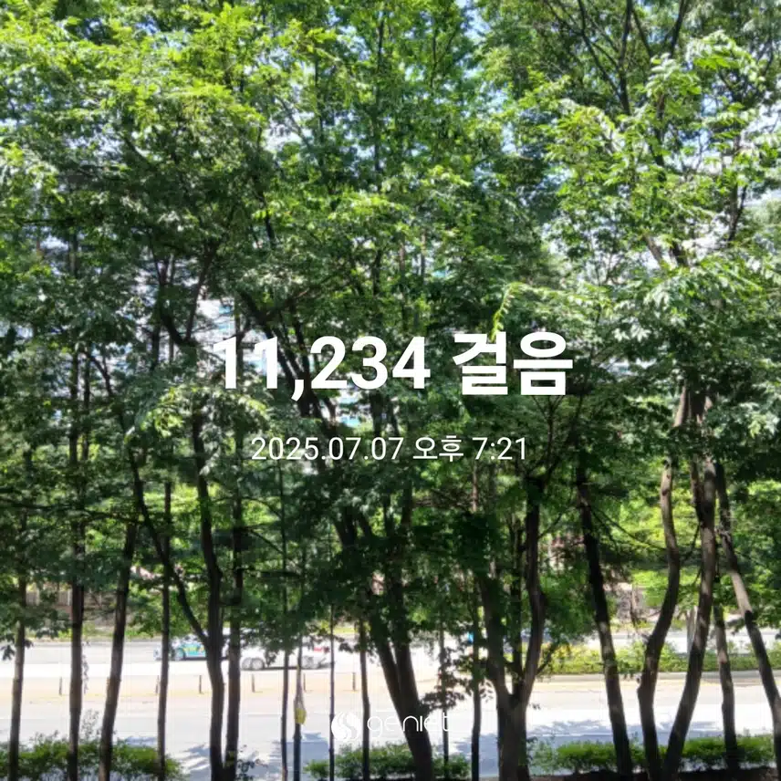 월요일 걷기운동^^