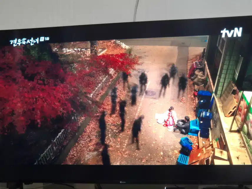 결국 견우에게 무당인걸 들키고 말았네요..