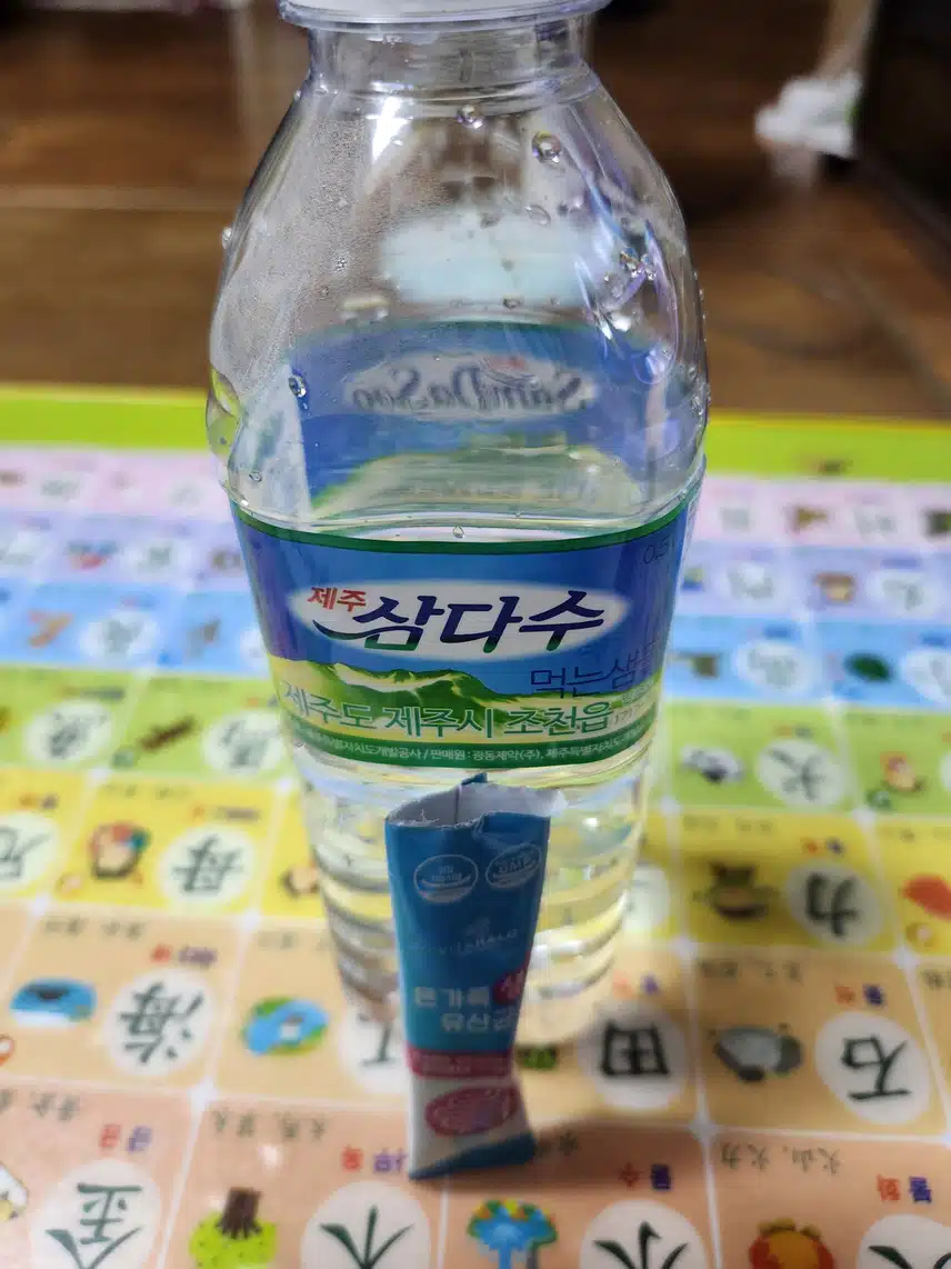 유산균 먹을때도