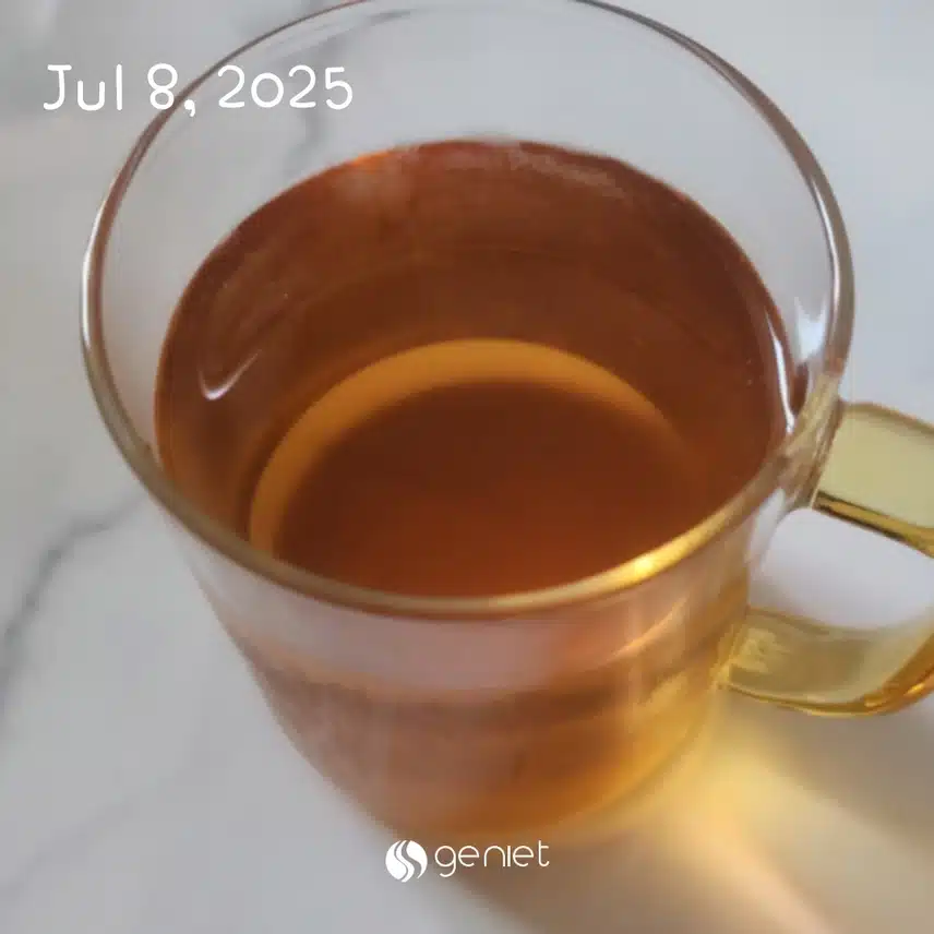 물 한 잔 해요.