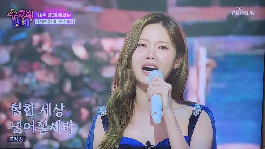 양지은×배아현 홍시 듀엣 무대 너무 감동이네요