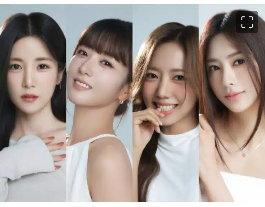 Apink ha iniziato una nuova attività come gruppo di 4 membri