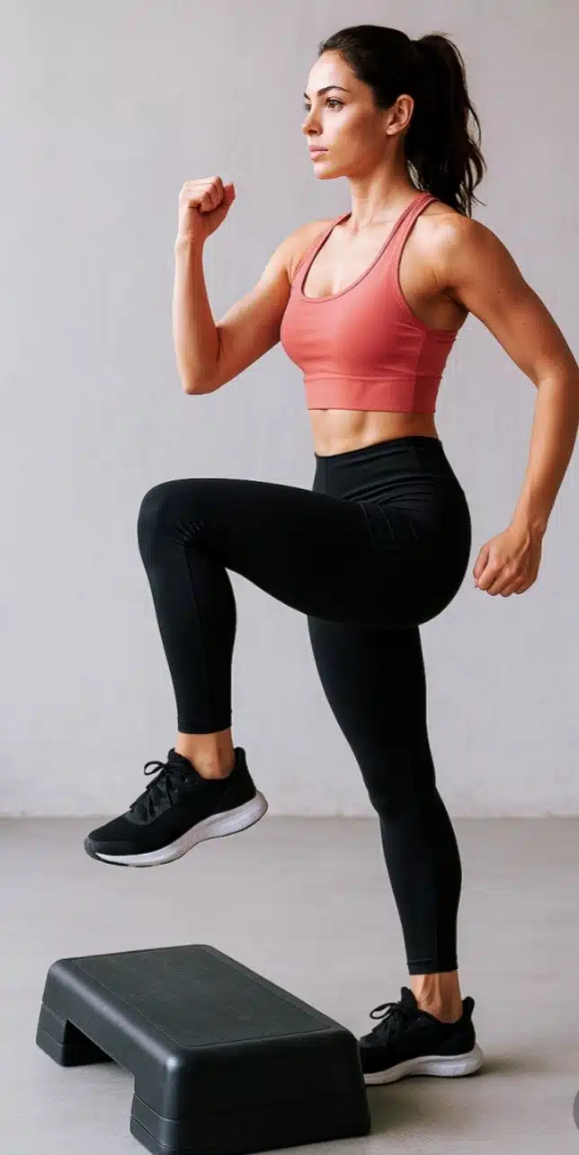 실내 계단에서 스텝업으로 🏋