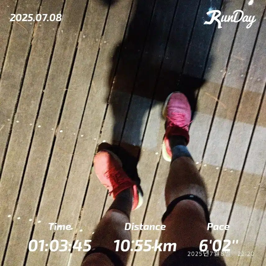 10km 즐겁게 달렸습니다🏃🏻‍♂️