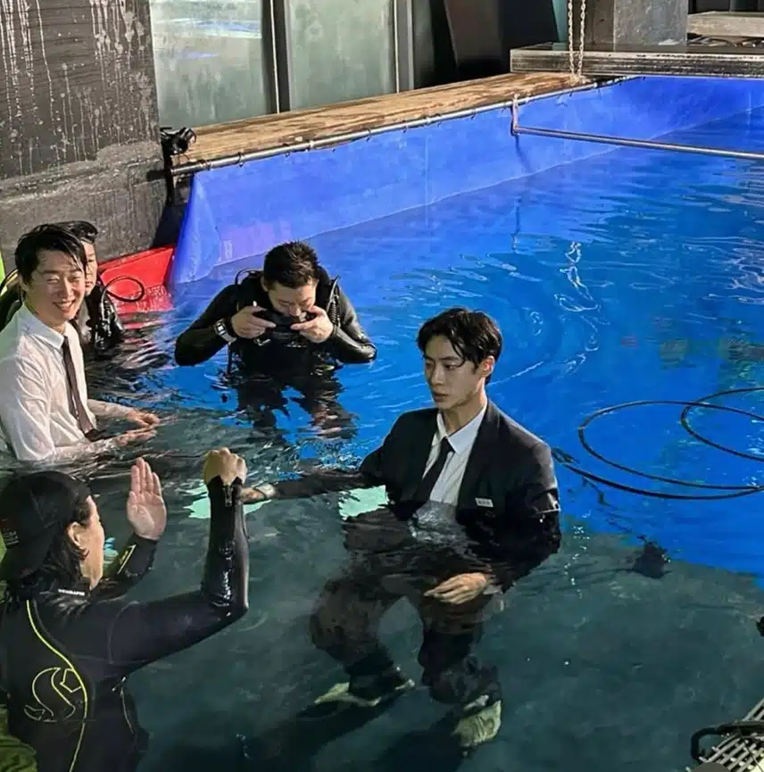추영우님 인스타에 올라온 촬영 장면들