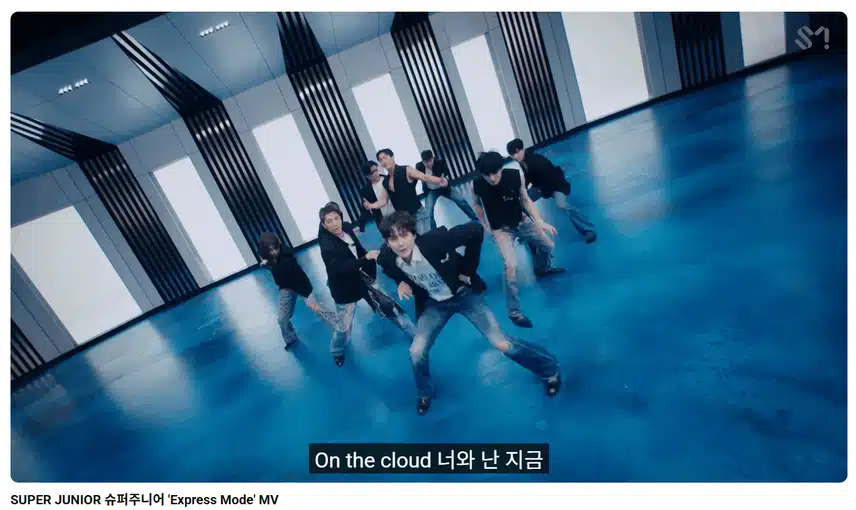 Album penuh ke-12 Super Junior dirilis - Video musik lagu baru Express Mode dirilis~
