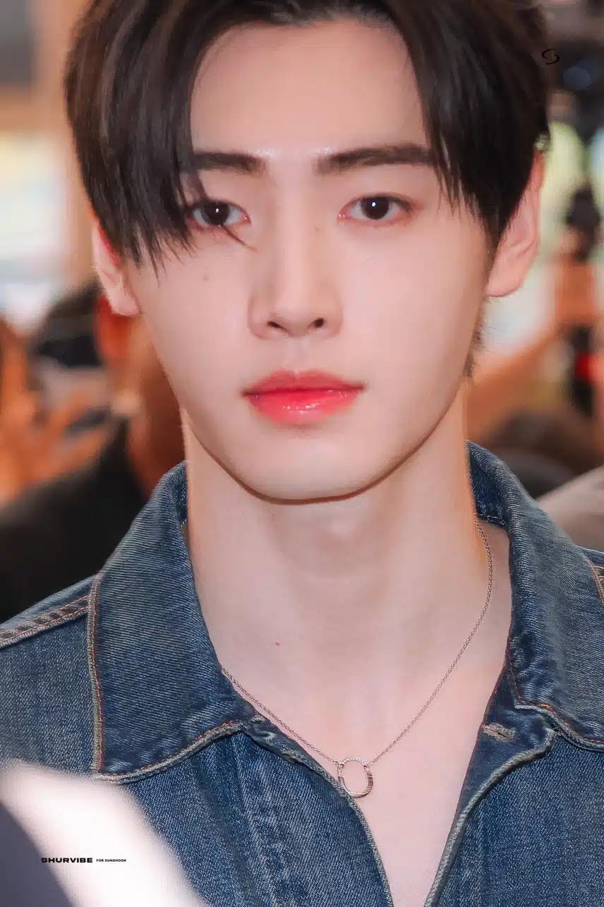 Sung Hoon's visual leaving for Japan today