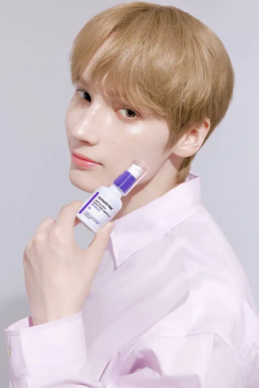 더마펌 글로벌 앰버서더 발탁된 TXT 휴닝카이