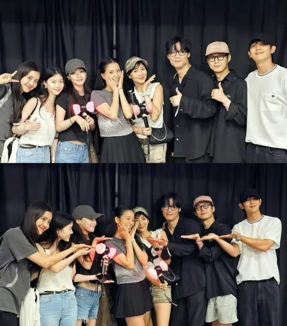 블랭핑크 콘서트 보러간 정해인 배우님