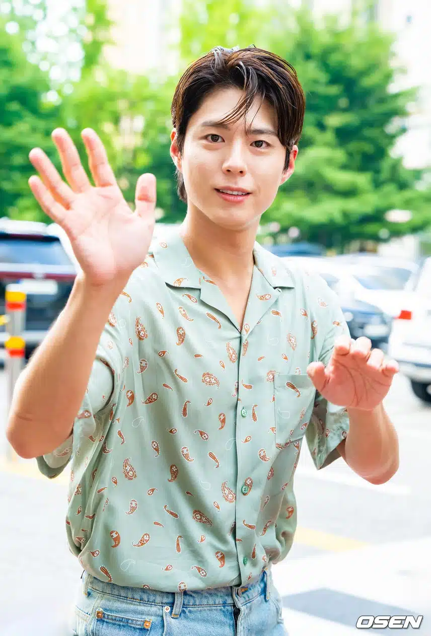 박보검의 칸타빌레 녹화하러 가는 보검님