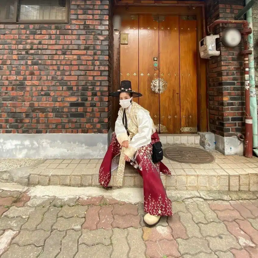 한복도 힙할 수 있다는 걸 보여주는 산다라박