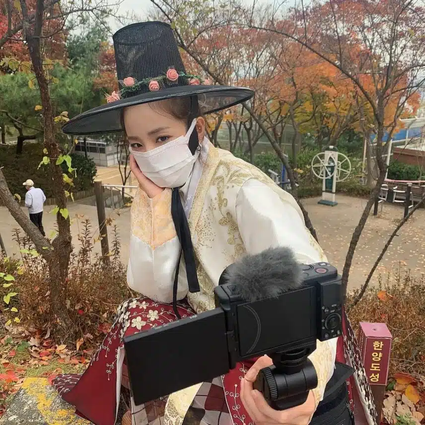 한복도 힙할 수 있다는 걸 보여주는 산다라박