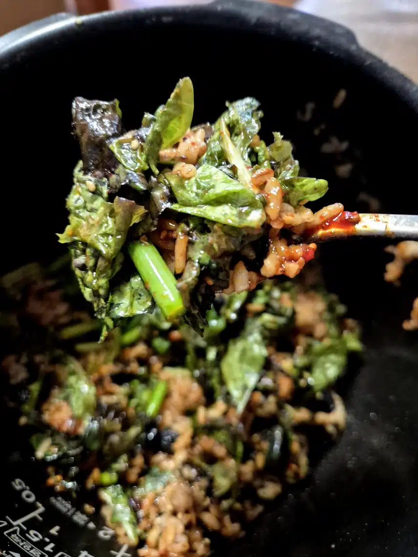 야채비빔밥