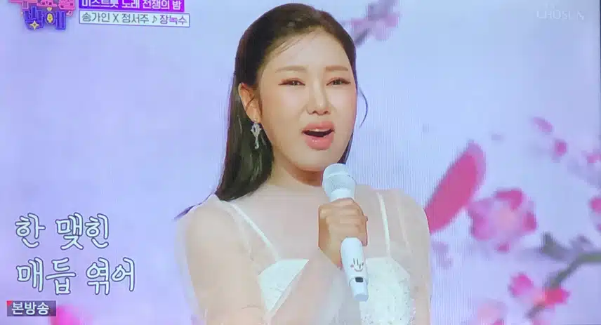 진들의 특별 무대