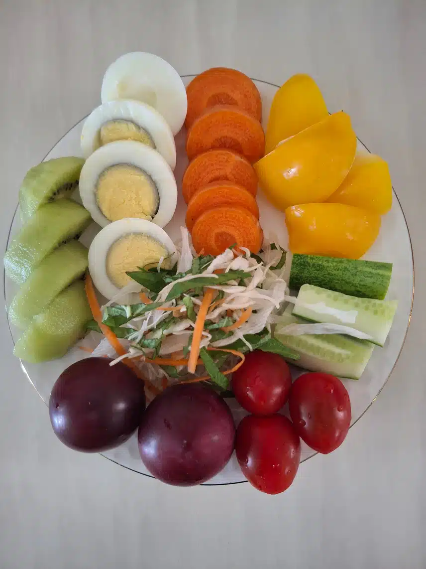   아침식단