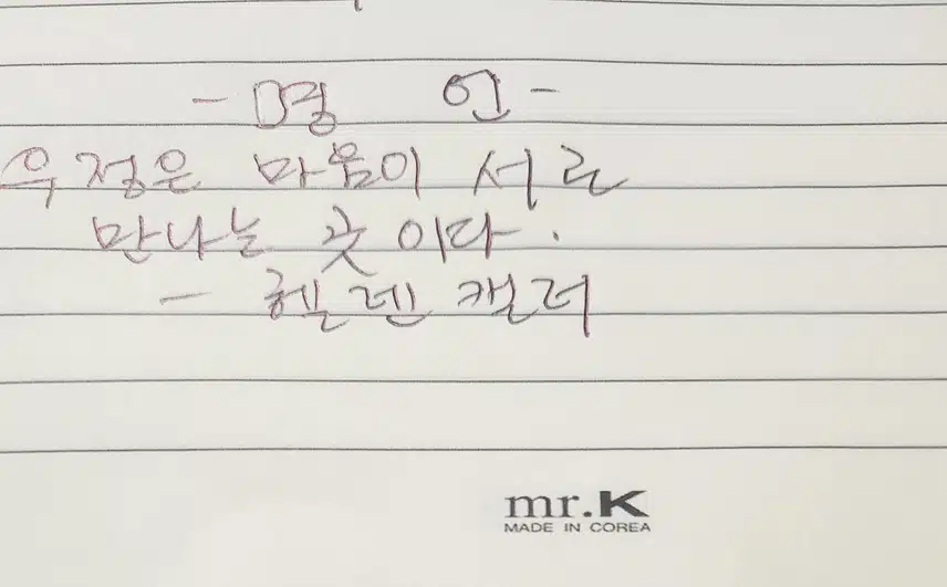감정일기