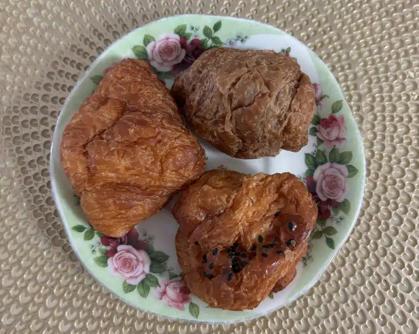 저녁은 크로와상