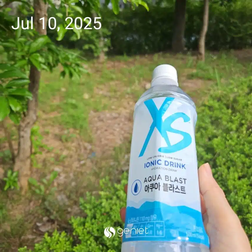 격렬한 운동 후 수분충전 