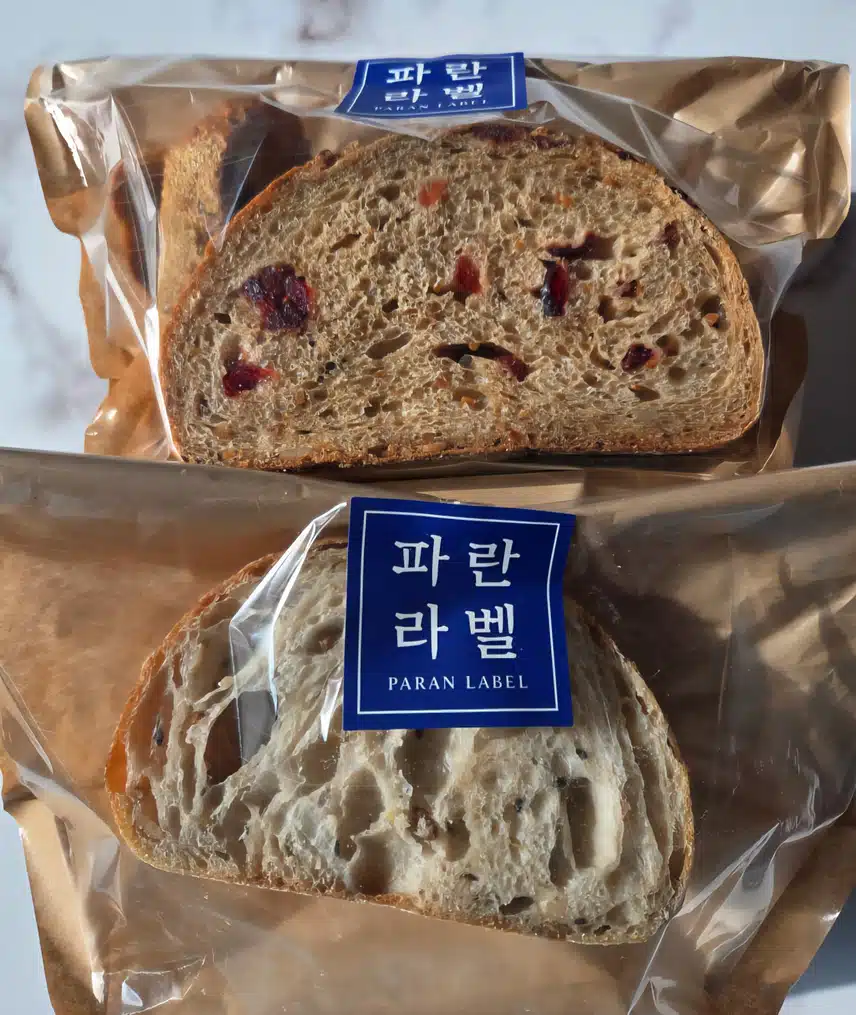 파란 라벨 저당빵 🥖