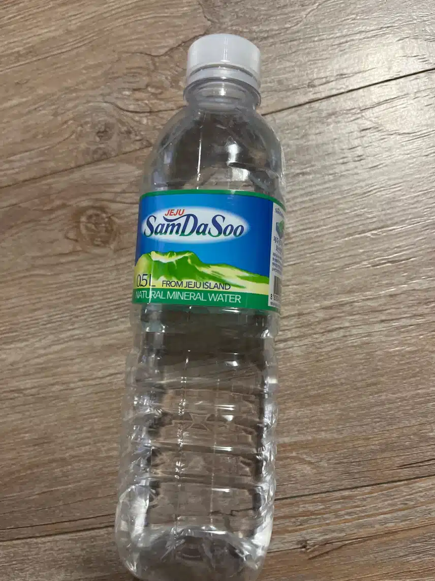 영양제 먹을때 제주 삼다수