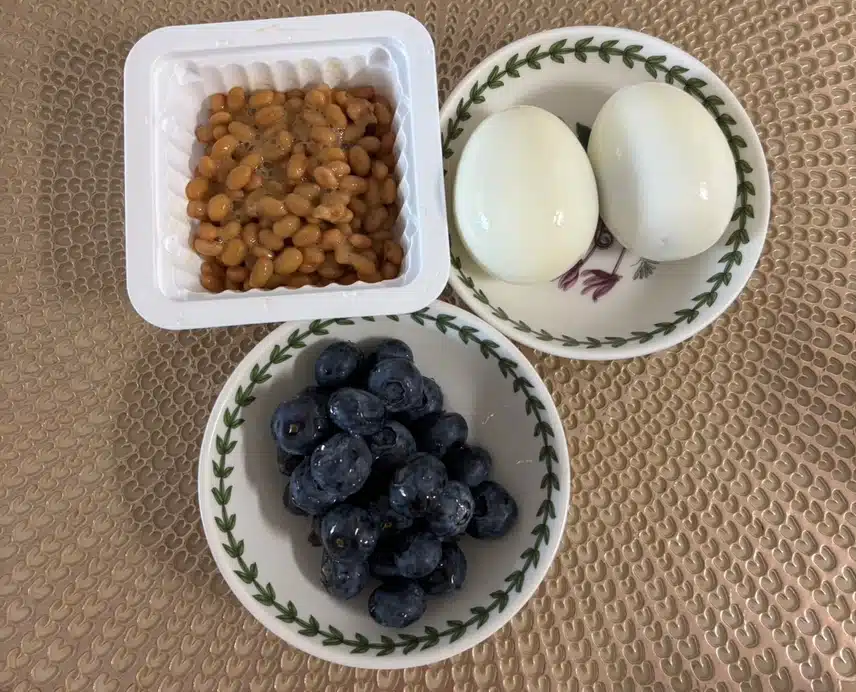 아침식단