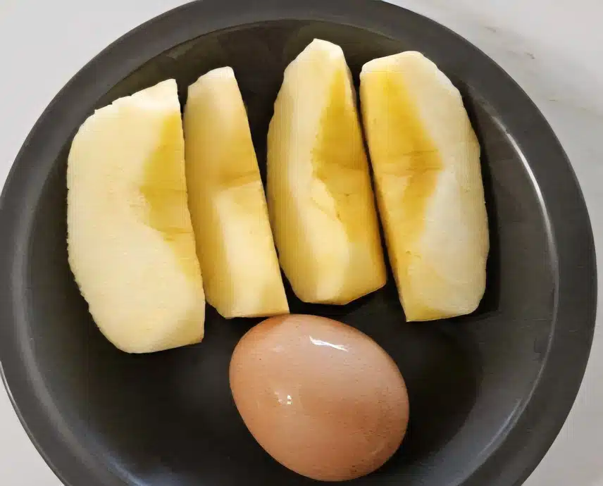 산책전 간단하게 🥚🍎