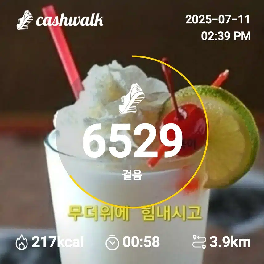 6천보걷기 인증