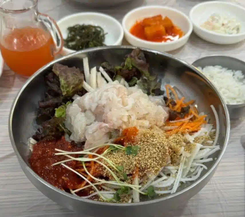 부산 맛집 송원물회 횟집너무 좋아요