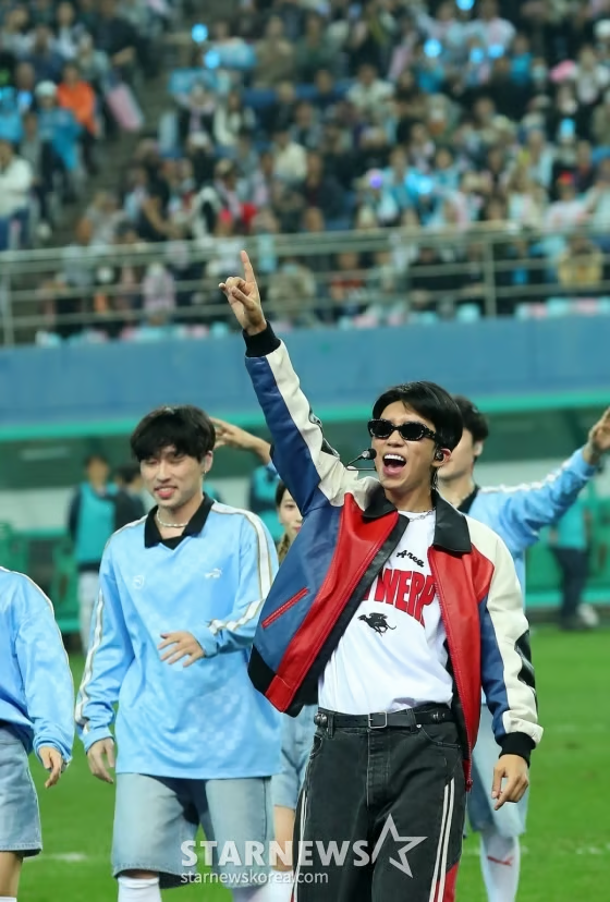 FC서울 하프타임 공연 영상이 500만 넘었어요
