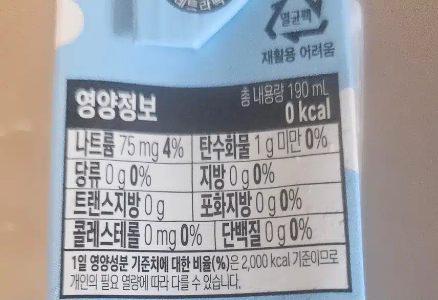 당류 제로 과일 랜드 🧃
